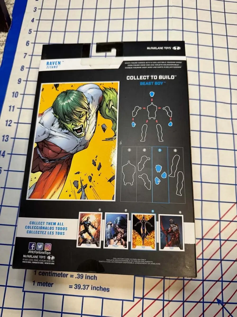 McFarlane Toys DC Multiverse Titans Raven Collect to Build Beast Boy